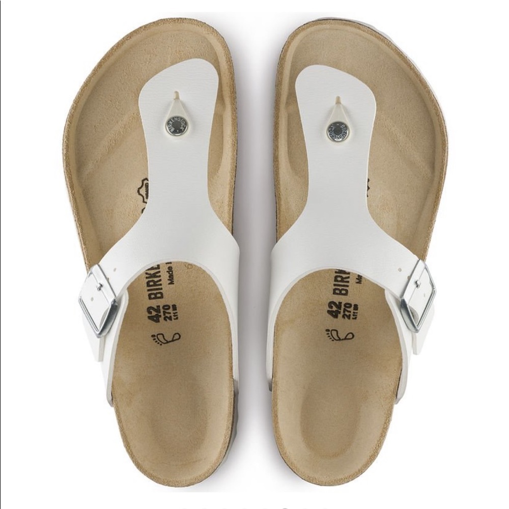 Birkenstock White Sandals